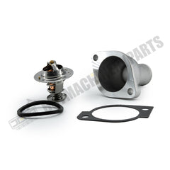 Thermostat Kit With Water Outlet Pipe 8971606540 8972646901 8971690151 for Isuzu Engine 3KC2 3KR1 3KR2 3LD1 4JB1 4LE1