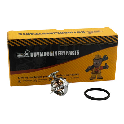 Thermostat with Gasket 121850-49800/49540 for Yanmar 4TNV98 Engine, Doosan Excavator