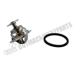 Thermostat with Gasket 121850-49800/49540 for Yanmar 4TNV98 Engine, Doosan Excavator