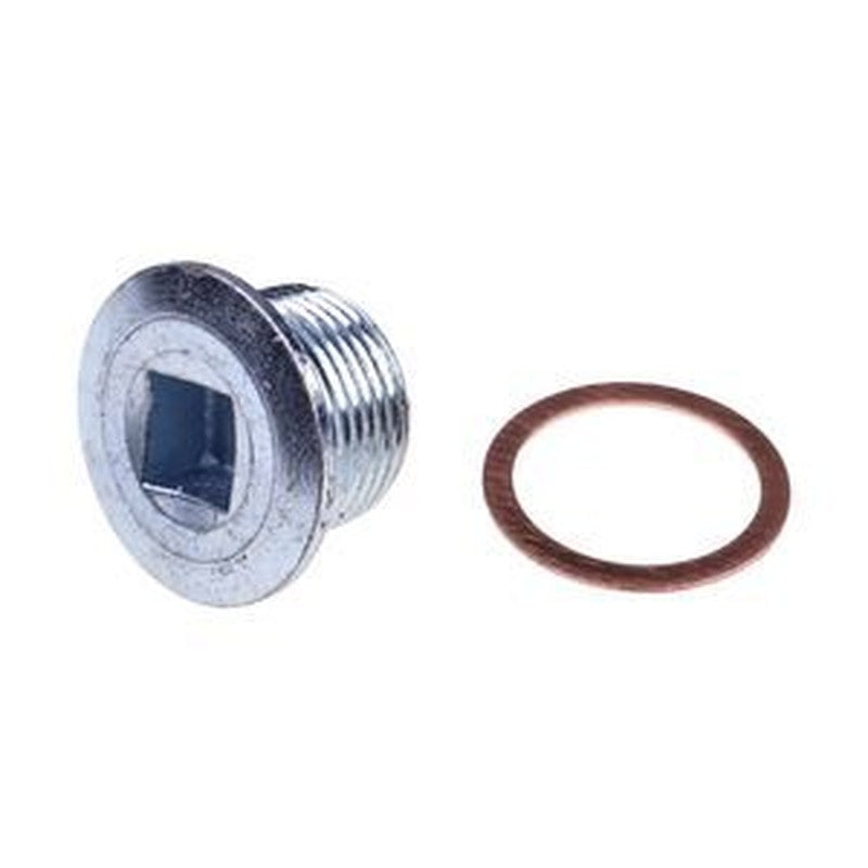 Threaded Plug w/ Washer 3282266 for Cummins QSB5.9 ISF3.8 Hyundai HL730-7A