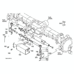 Tie Rod 3C091-62970 for Kubota Tractor M5-091HD M8540DT M8560HD M9540DT M9960HDC M9540HD12-1 M9960HDL