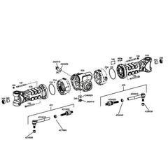 Conjunto de barra de direção 2292950 130-3809 para carregadeira Caterpillar CAT 416C 416D 420D 424D 426C 428C 428D 430D 432D 436C 438D 442D 