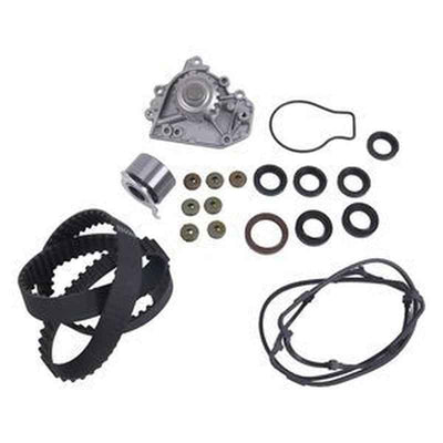 Timing Belt Kit w/ Water Pump TCKWP184 for Acura Integra CR-V