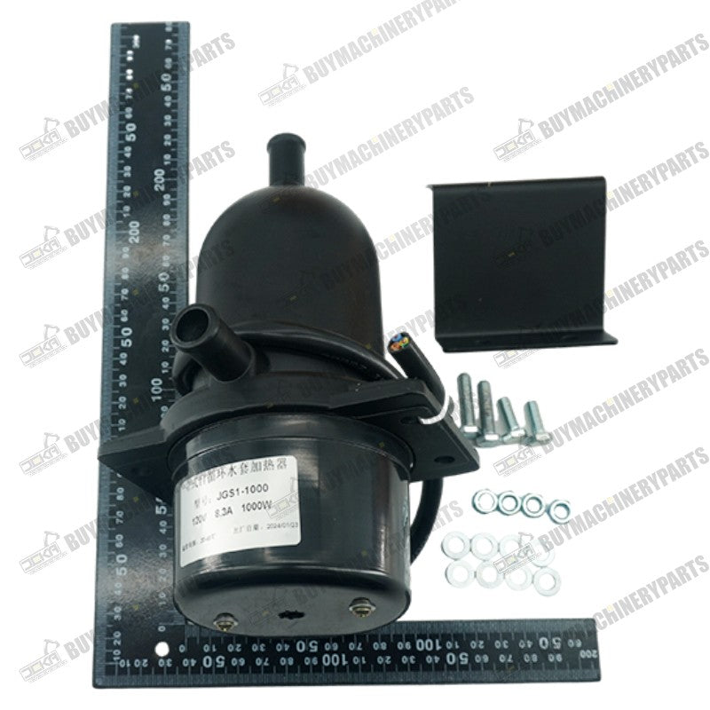 TPS101GT10-000 Pre Heater Engine Block Heater Type 1000 Watt 120 Volt