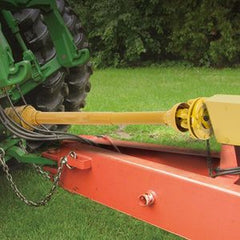 Eje de transmisión de toma de fuerza para tractor, eje de transmisión para eje de 1-3/8" x 6 estrías, ambos extremos, longitud de 19,7" a 23,6" Serie 1