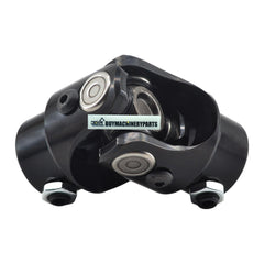Triangle X 3/4" DD Black Steering Universal U Joint Coupler 3/4 DD X 3/4 V fit for Ford