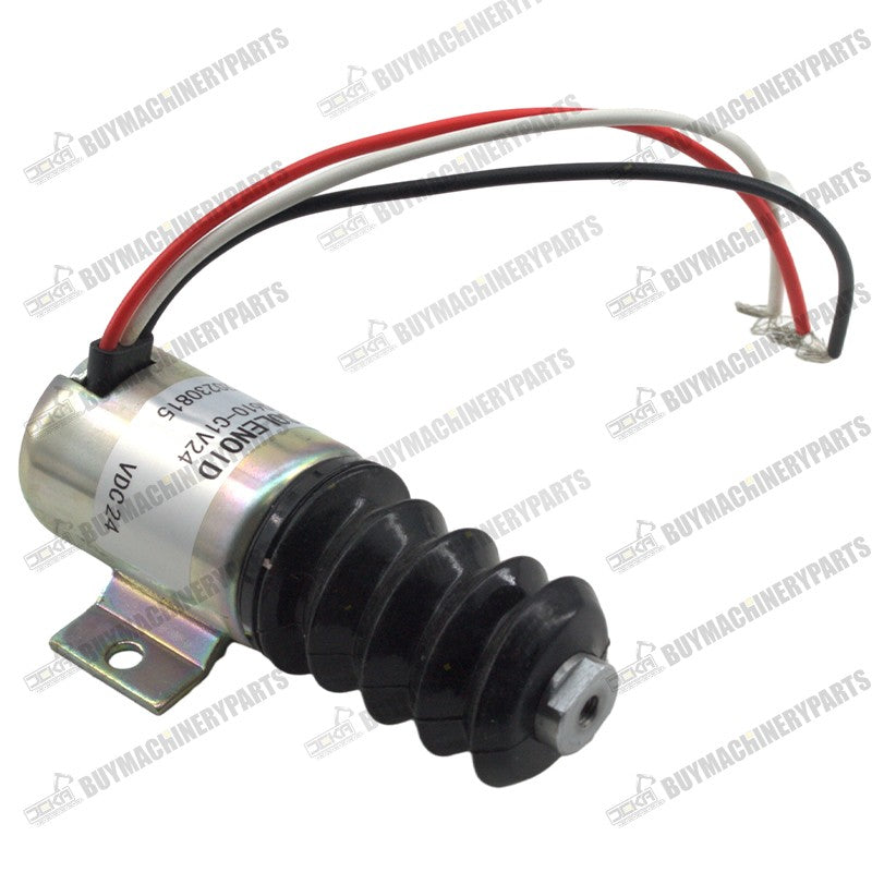 24 Volt Push Solenoid Part No. Q610-C1V24 for Trombetta - Buymachineryparts