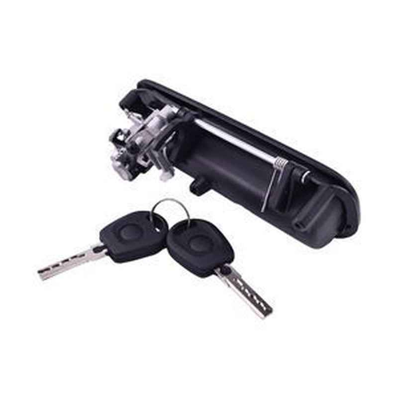 Trunk Switch Boot Tailgate Release Handle w/Lock 1J6827565A 1J6827565B for Volkswagen Golf 2002-2006