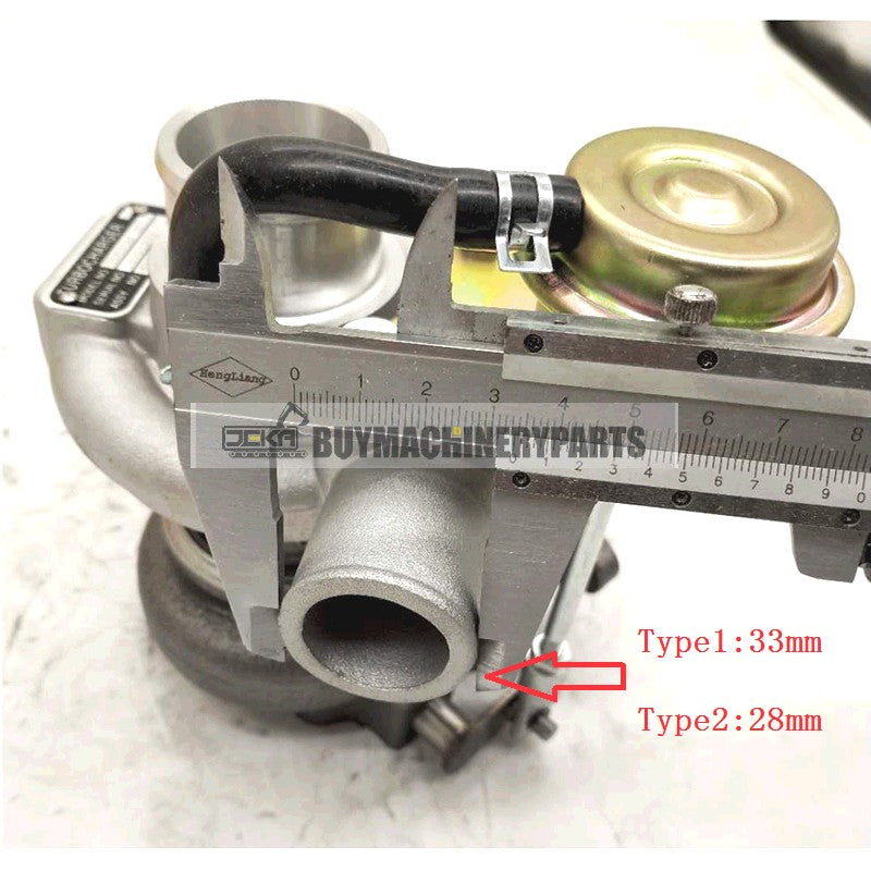 Turbo TD025M-05T Turbocharger 49173-03410 1E038-17012 for Kubota D1105T V1505T - Buymachineryparts