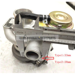 Turbo TD025M-05T Turbocharger 49173-03410 1E038-17012 for Kubota D1105T V1505T - Buymachineryparts