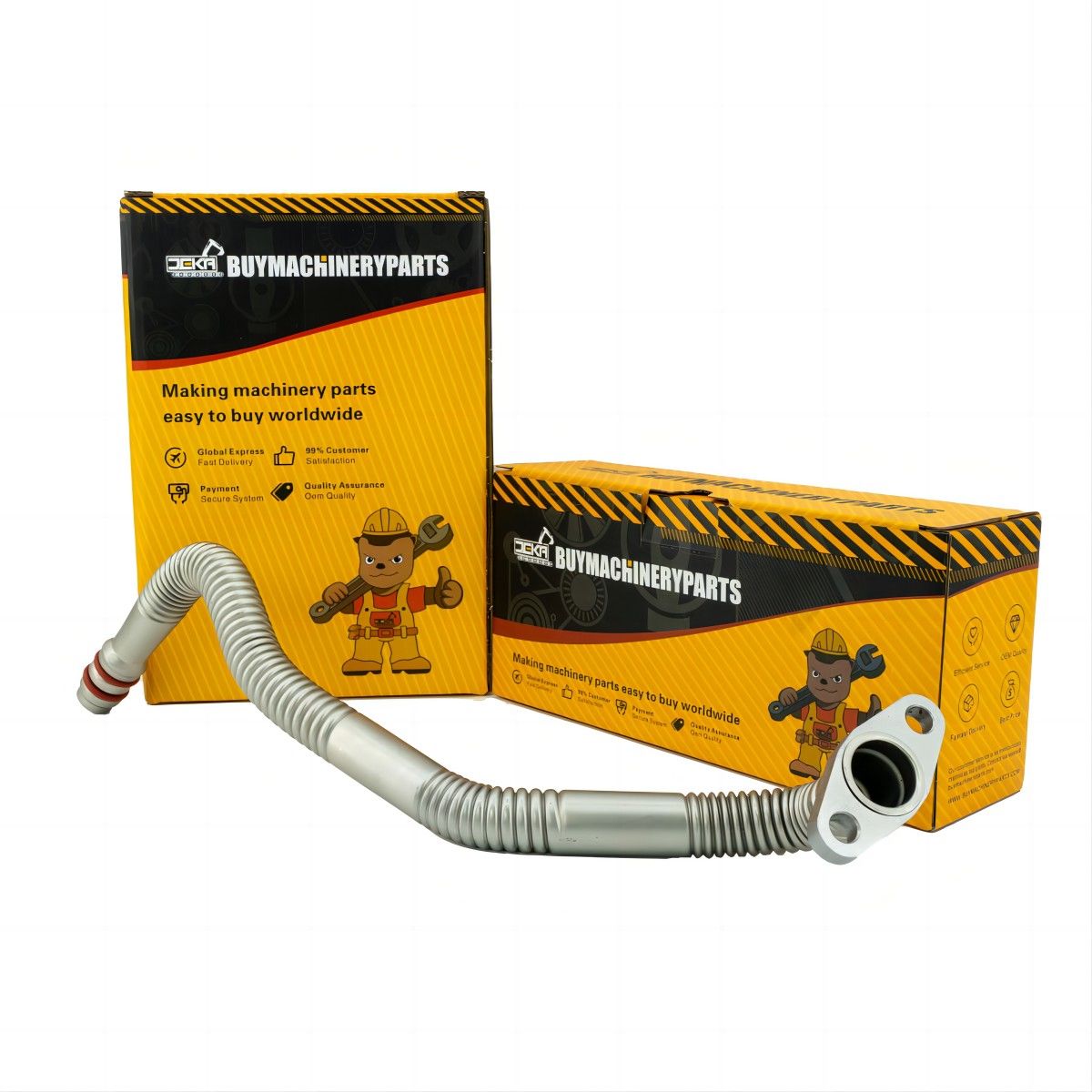 Turbocharger Oil Drain Connection 3934085 for Cummins Engine ISB 6BT 6 ...