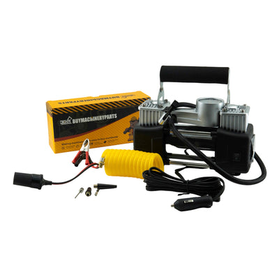 Compressor de ar portátil universal para serviços pesados ​​Bomba de inflar pneus de carro 12 V 150 PSI