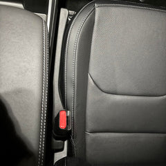 Universal PU Leather Car Seat Gap Filler (2 Pack) - Console Side Organizer & Crevice Blocker