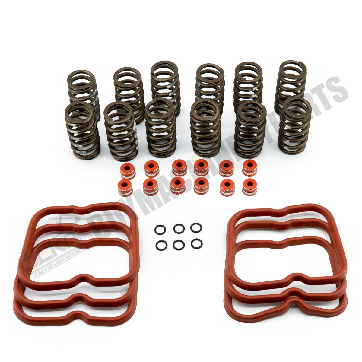 Upgraded Set 12 High RPM Valve Springs Gaskets 3916691 3902666 3921640 3910824 for Cummins Engine 6BT 5.9 12V 89-98