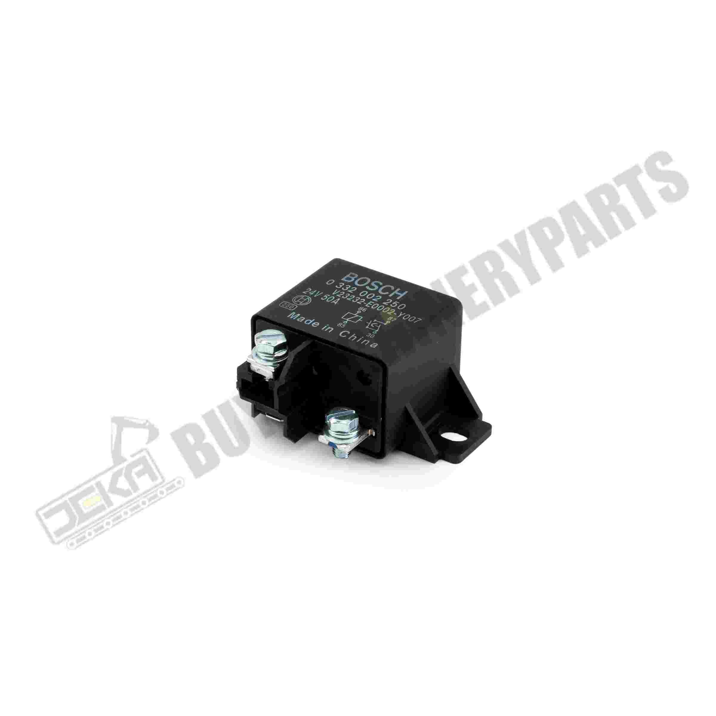 V23232-E0002-Y007 Automotive Excavator 0332002250 Relay 0 332 002 250