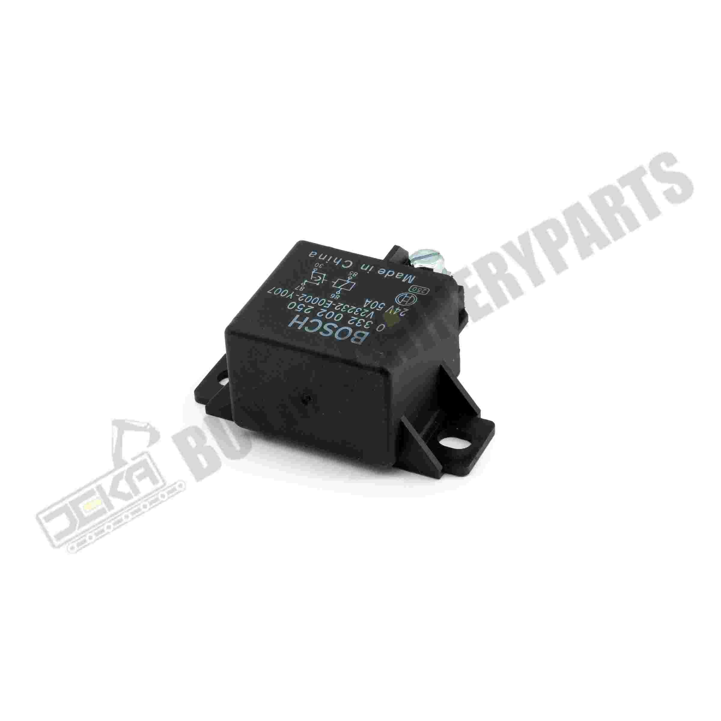 V23232-E0002-Y007 Automotive Excavator 0332002250 Relay 0 332 002 250