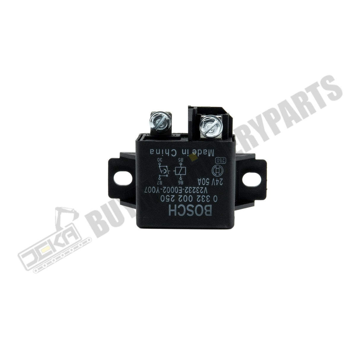 V23232-E0002-Y007 Automotive Excavator 0332002250 Relay 0 332 002 250