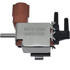 Válvula Solenoide de Vácuo 90910-12089 e 184600-0160 para Motores Toyota