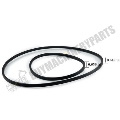 Variator Belt Set M82258 M44121 for John Deere Tractor 110 210 212 214 216