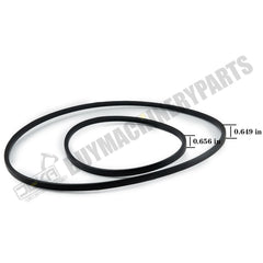 Variator Belt Set M82258 M44121 for John Deere Tractor 110 210 212 214 216
