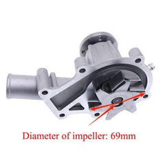 Water Pump 16259-73036 for Kubota Engine D905 D1005 D1105 V1505