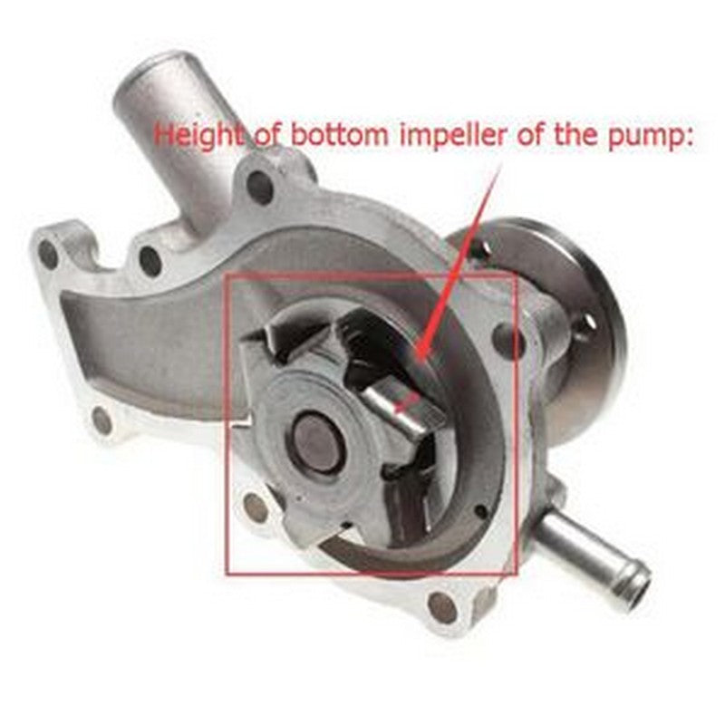 Water Pump 1E051-73036 With Gasket 16871-73430 for Kubota Engine D722 D902
