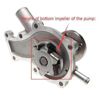 Water Pump 25-34330-00SV for Kubota D662 D722 D902 Engines