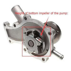 Water Pump 2913318700 & 1094190052 for Atlas Copco XAS Series Compressors