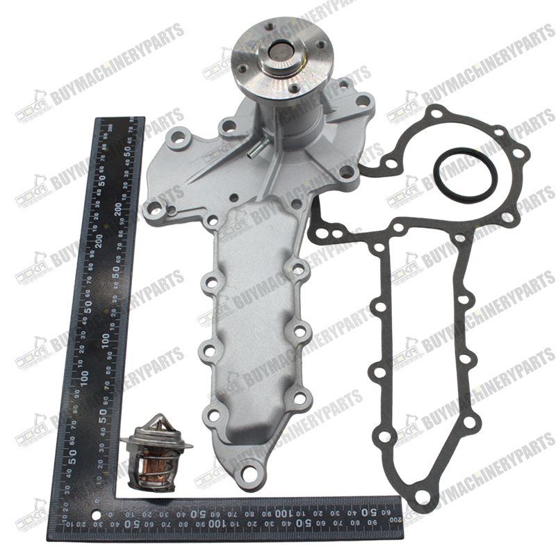 Water Pump 6653941 with Thermostat 6653948 for Bobcat 753 753G 753L 743 743B 743DS 763 763G 7753 773 773G S175 751 643 S185 S150 645 334 331 337 - Buymachineryparts