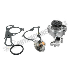 Bomba de agua AM134585 con juntas M139017 Termostato AM109396 para John Deere 285 320 325 335 345 GX345 GX325 425 445 455 F725 F911 240 245 260 265