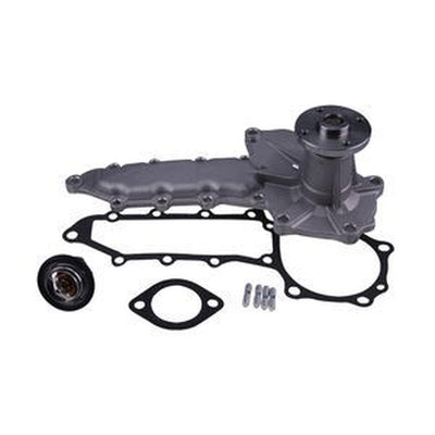 Premium Water Pump & Thermostat Kit 15521-73035/16221-73270/19434-73014 for Kubota Excavator