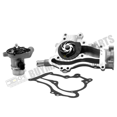 Water Pump & Thermostat Kit Fit for 2011-2016 Chevy Cruze 1.4L Turbo, 2013-2020 Buick Encore, 2012-2020 Sonic, 2013-2020 Trax, Replaces AW6662 25192709 55565336 902808 34709