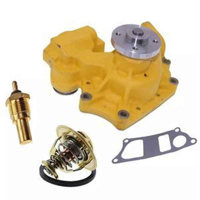 Water Pump & Thermostat & Sensor Kit for Komatsu 4D95 Engine Dozer D20-6 D21-6 D20-7 D21A-6