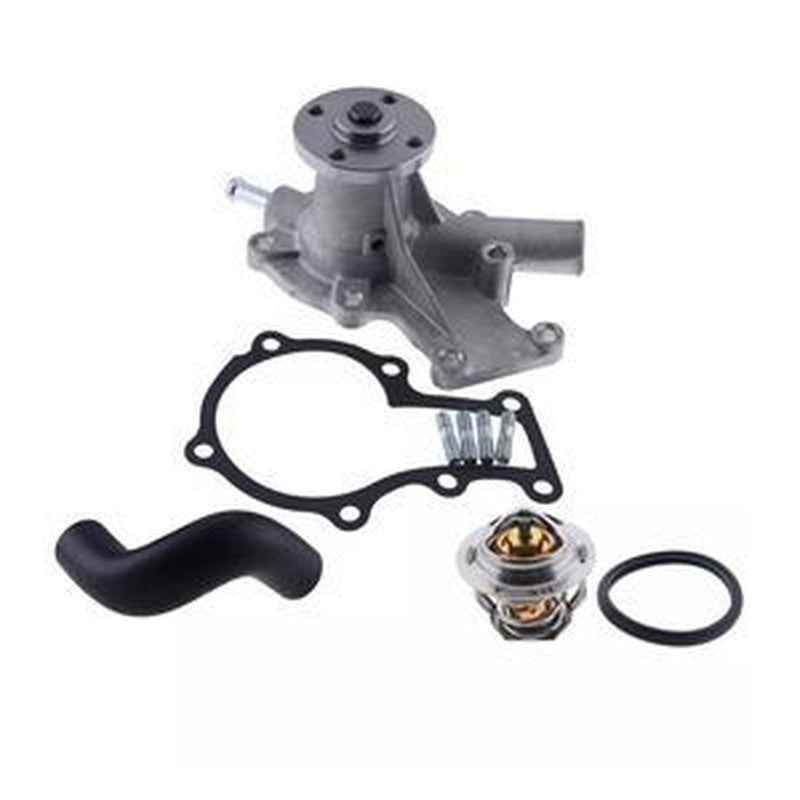 Water Pump Kit w/ Hose & Thermostat for Kubota D722 D902 Engines