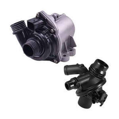Water Pump w/ Thermostat 11517632426 & 11537601159 for BMW F10/F06/F07/F02/F18