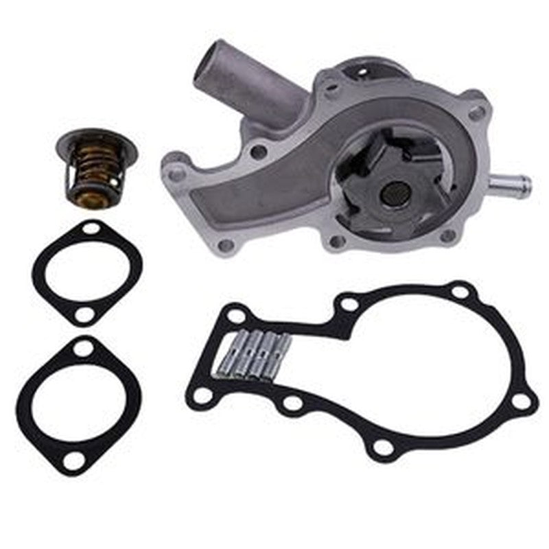 Water Pump w/ Thermostat 15881-73030 for Kubota Tractor WG972 Z482 Z602 D662 D722 D902 BX1500D BX1870 buymachineryparts