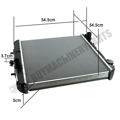 Depósito de agua para radiador 184015-44501 para Yanmar VIO75-B VIO-80