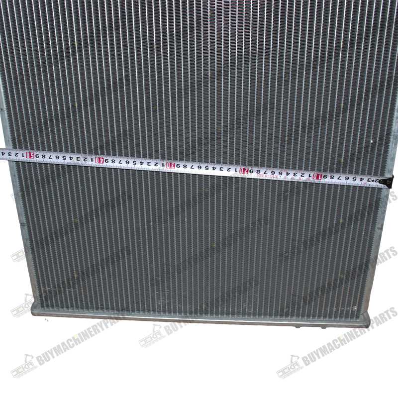 Water Tank Radiator 184015-44501 Yanmar VIO75-B VIO-80 465*540*52mm - Buymachineryparts