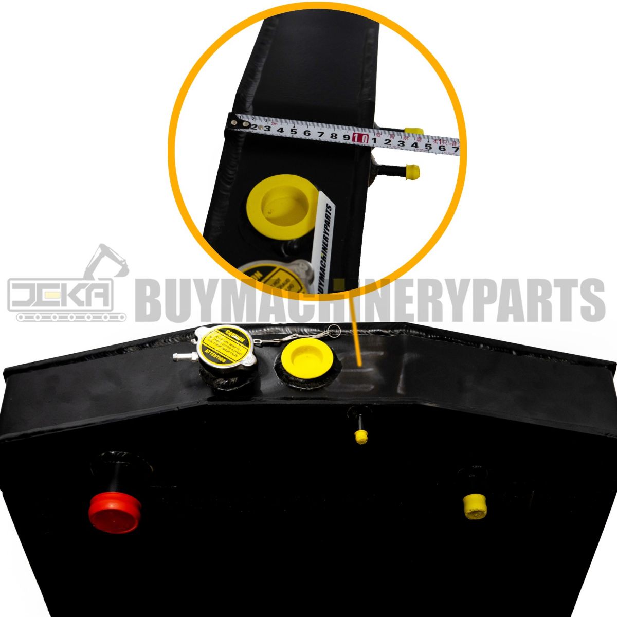 Water Tank Radiator 419-03-11201 for Komatsu WA200-1 WA250-1 WA300-1 WA320-1 Wheel Loader