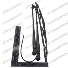 Wiper Arm Blade Kit 47778552 47405956 for CASE Compact Track & Skid Steer Loader - Buymachineryparts