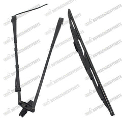 Wiper Arm Blade Kit 47778552 47405956 for CASE Compact Track & Skid Steer Loader - Buymachineryparts