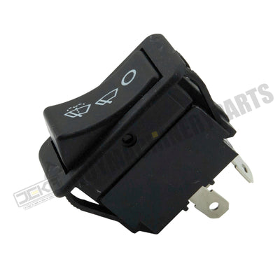 Wiper Switch 6665707 Compatible with Bobcat A220 A300 463 540 542 543 553 641 642 643 645 653 741 742 743 751 753 S100 S130 S150 S160 T110 T140 T180 T190 T200 T250 T300 T320