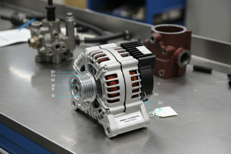 12V Alternator for Yanmar Diesel Engines