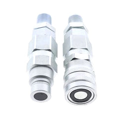 #10 JIC Thread 1/2 Flat Face Hydraulic Quick Connect Coupler for GEHL 4635 4640 4835 4840 5240 5640 6640