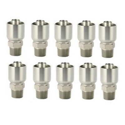 10PCS Hydraulic Hose Fitting With 3/4