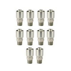 10PCS Hydraulic Hose Fitting With 3/8" Male Pipe 10143-6-6 for Parker