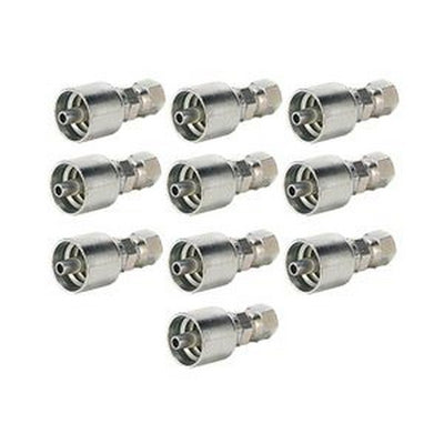 10PCS Hydraulic Hose Fitting With 3/8