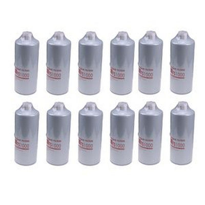 12Pcs Fuel Water Separator Filter for Donaldson P551000 Fleetguard FS1000 Cummins 3329289