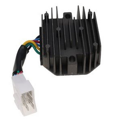 12V 6 Wire Voltage Regulator 15531-64601 for Kubota K-008 KH-51 KX080-3 KX121-3 KX161-3 KX41-2 KX71-3 U35 U45S U55 - Buymachineryparts