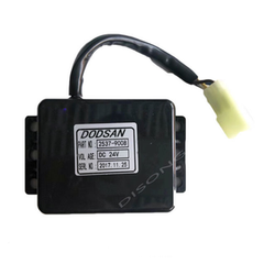 12V Wiper Timer Relay 2537-9008 for Doosan Daewoo Excavator DH220-5 DH220-7 DH215-7 - Buymachineryparts